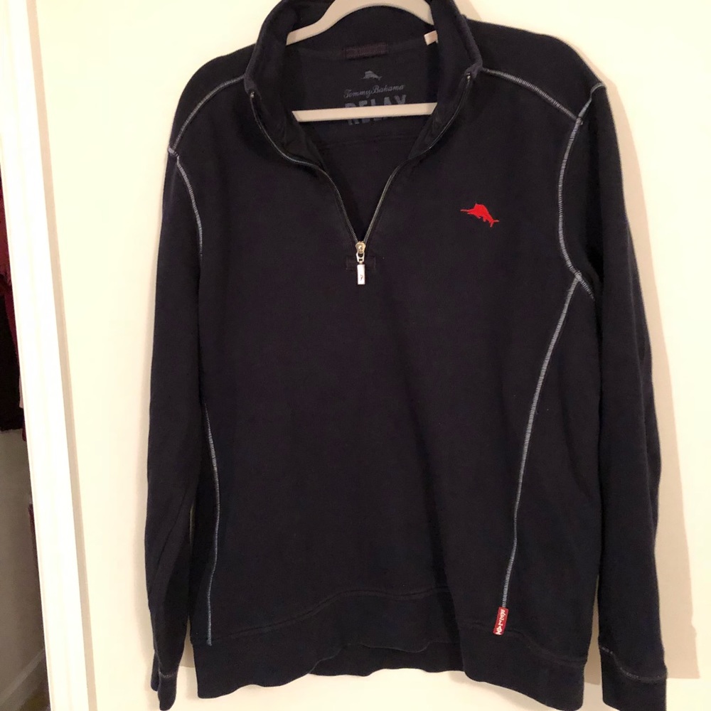 Tommy Bahama 3/4 zip jacket